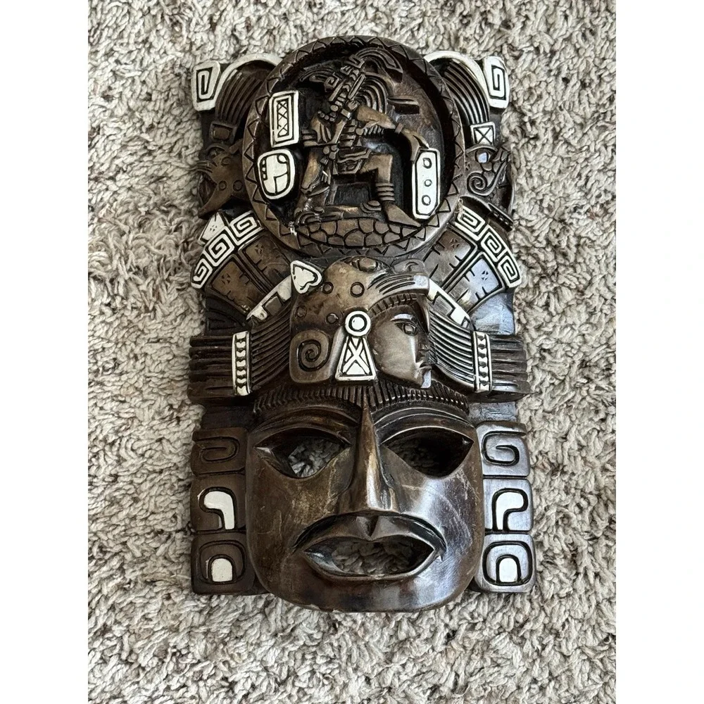 Vintage Aztec‎ Mayan Wall Mask